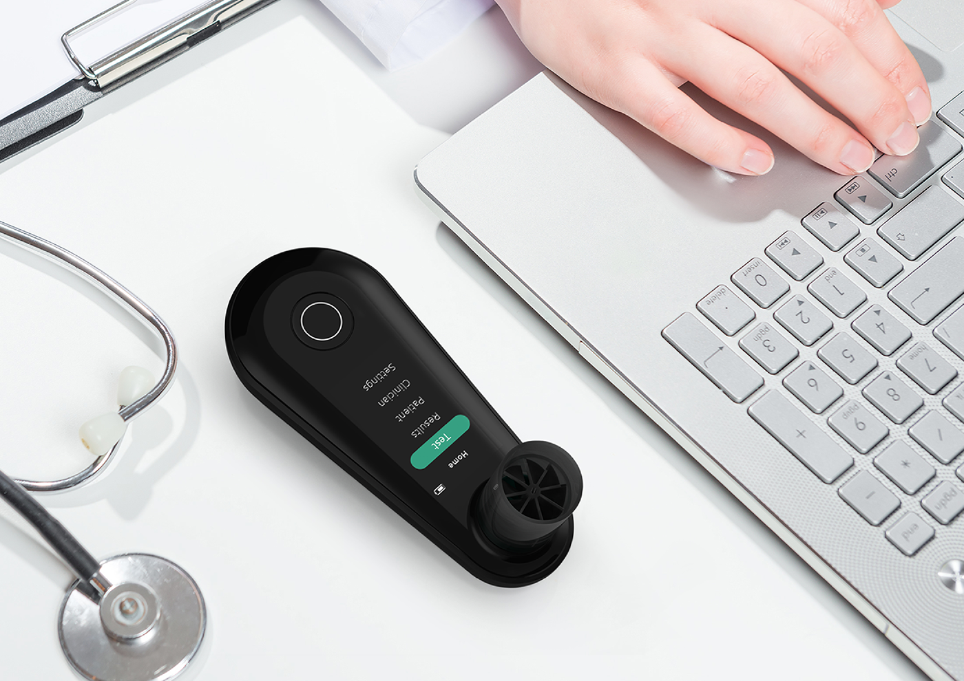 airpen spiromet，Air pen spirometer，Penguin shape，