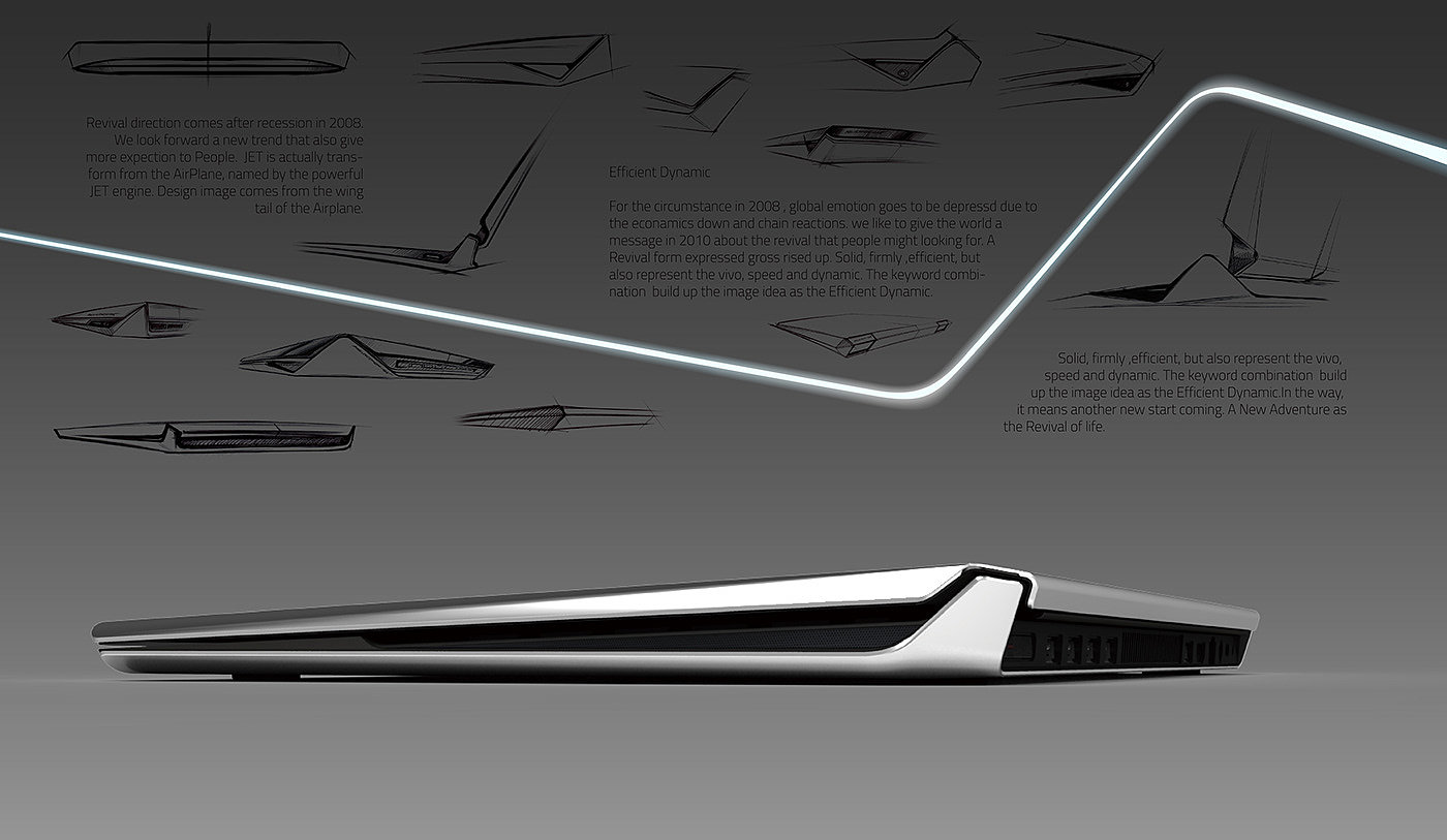 Johnson Shih，ASUS，Notebook computer，conceptual design，