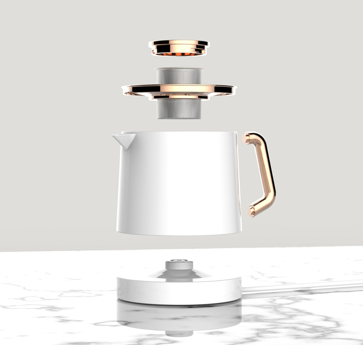 an electric appliance，teapot，