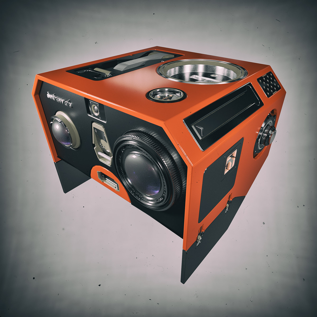 BLENDER，blue，yellow，black，robot，