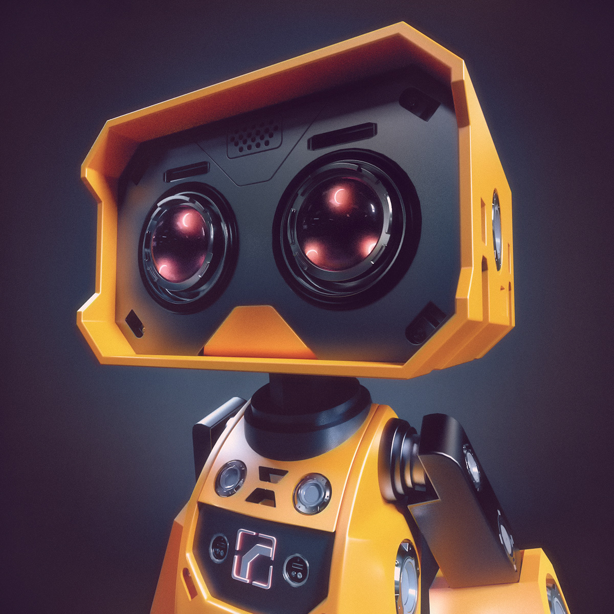 BLENDER，blue，yellow，black，robot，