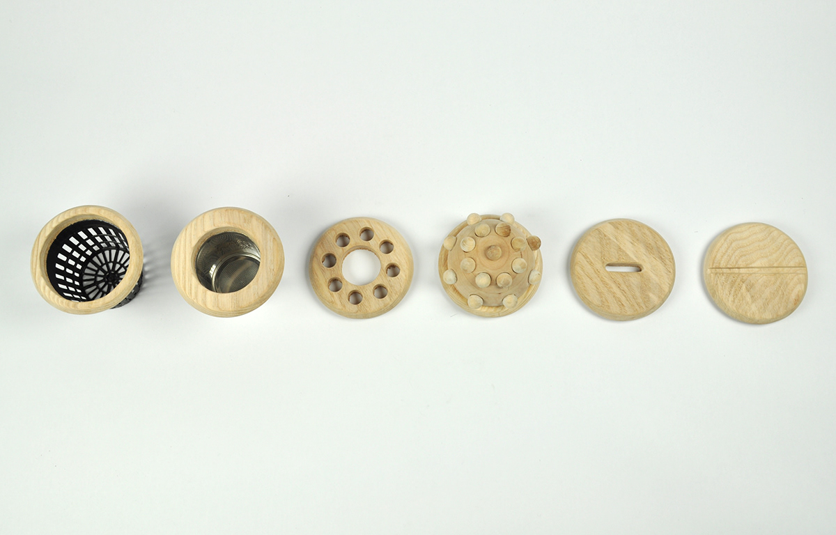 woodiness，combination，Cup cover，