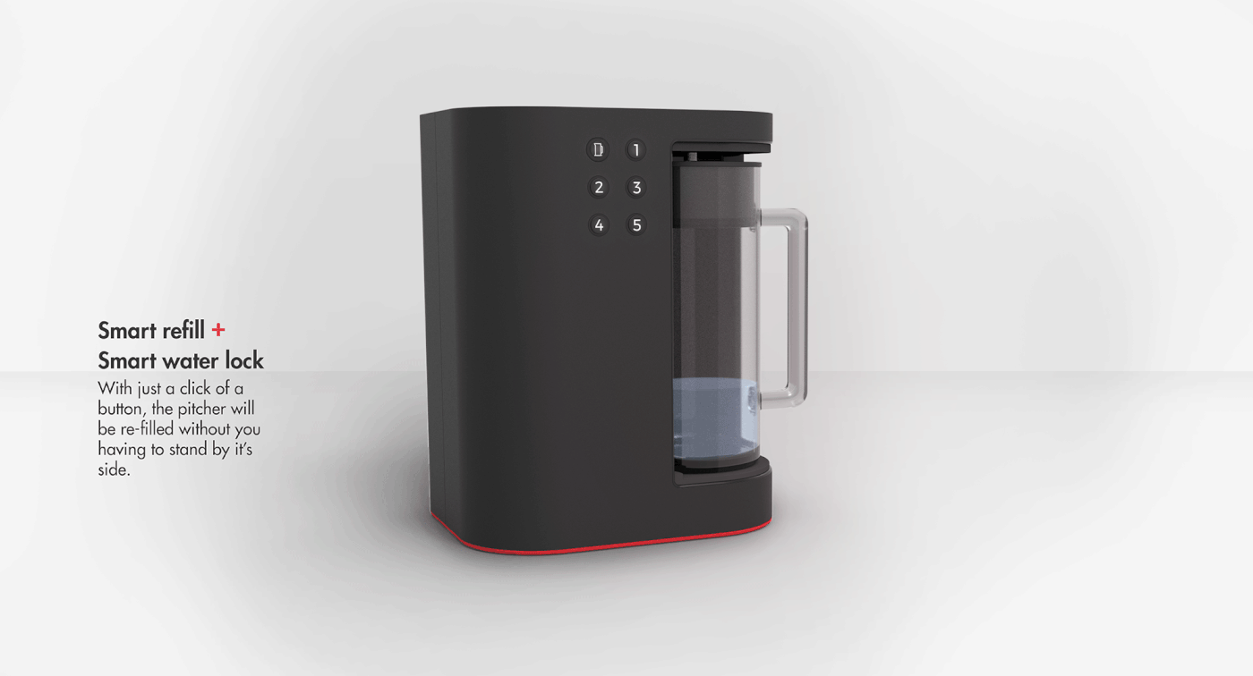intelligence，black，Water purifier，household electrical appliances，