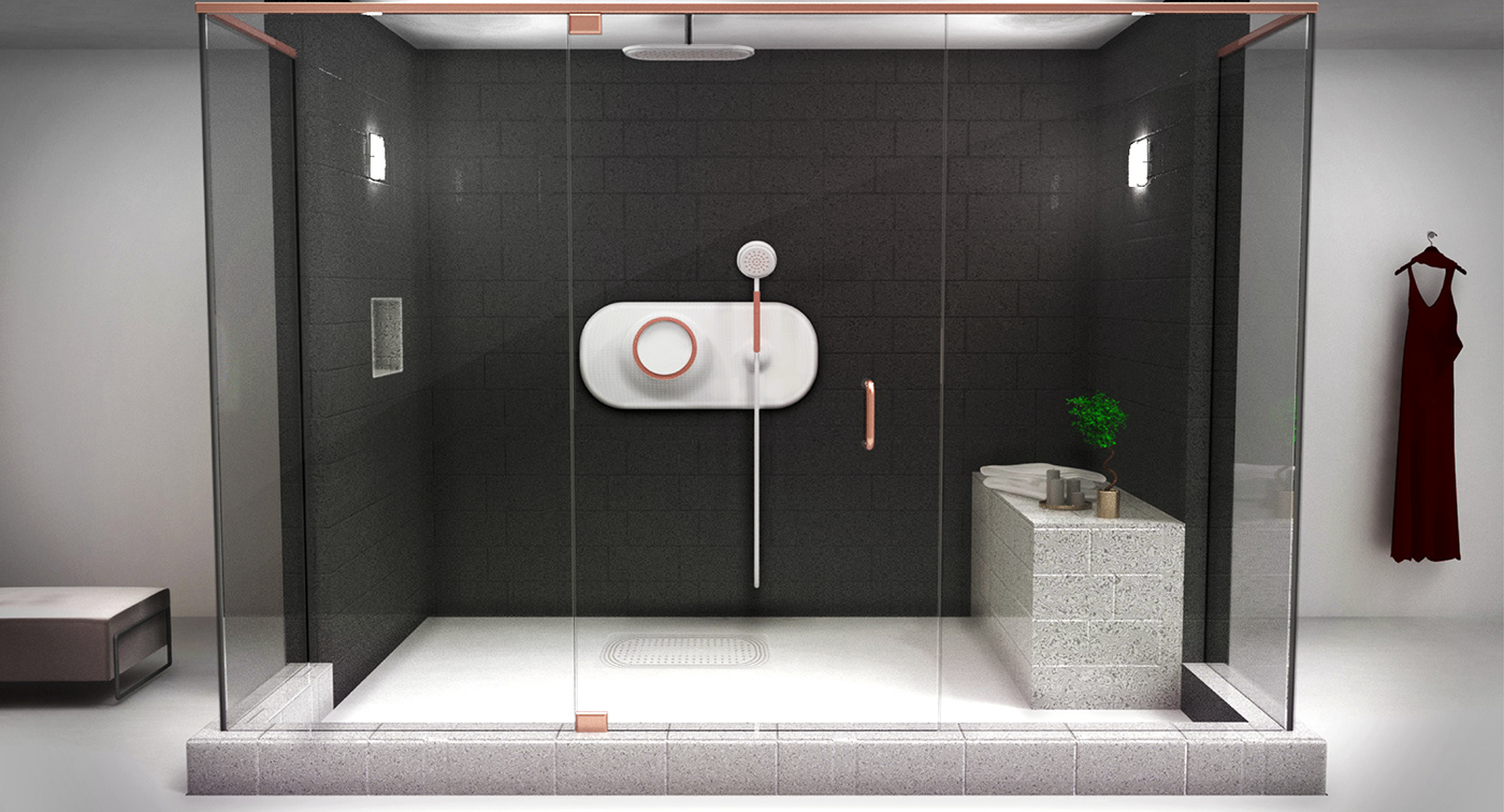 white，shower，intelligence，