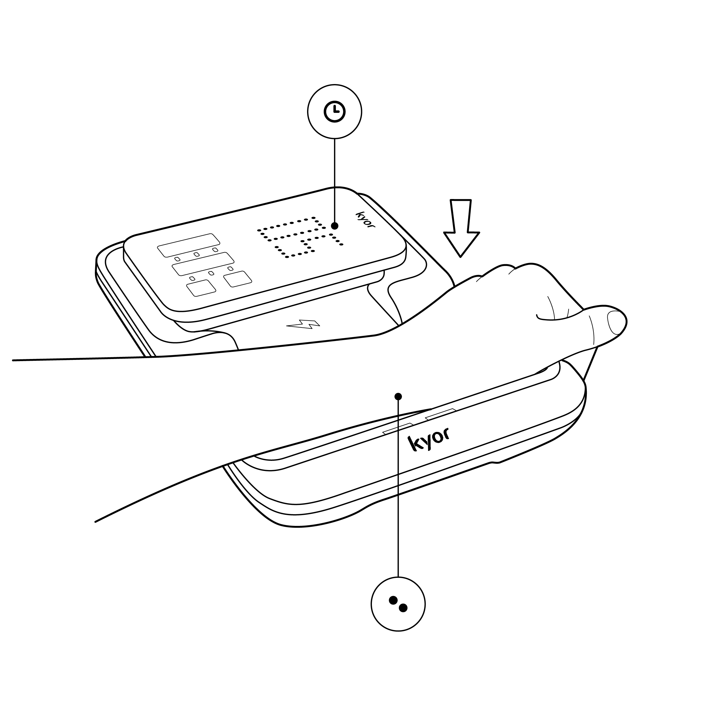 white，Carpal tunnel syndrome device，Kyor，