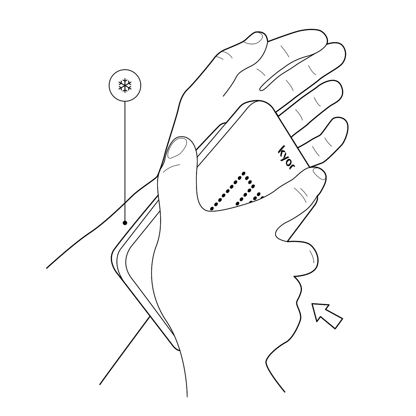 white，Carpal tunnel syndrome device，Kyor，