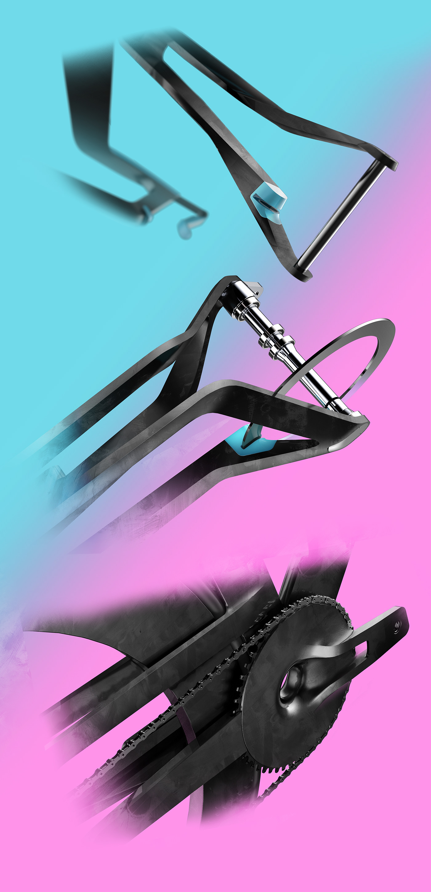 Sprint，Aerodynamic bicycle，conceptual design，