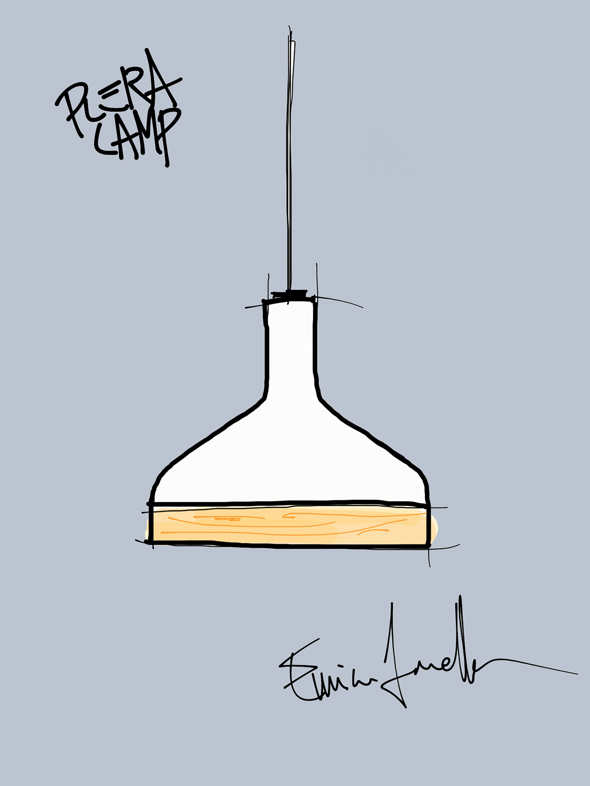 hang，white，funnel，lamp，