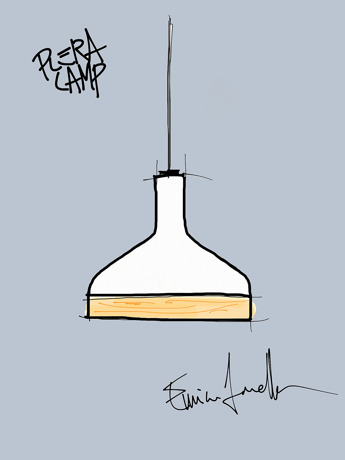 hang，white，funnel，lamp，