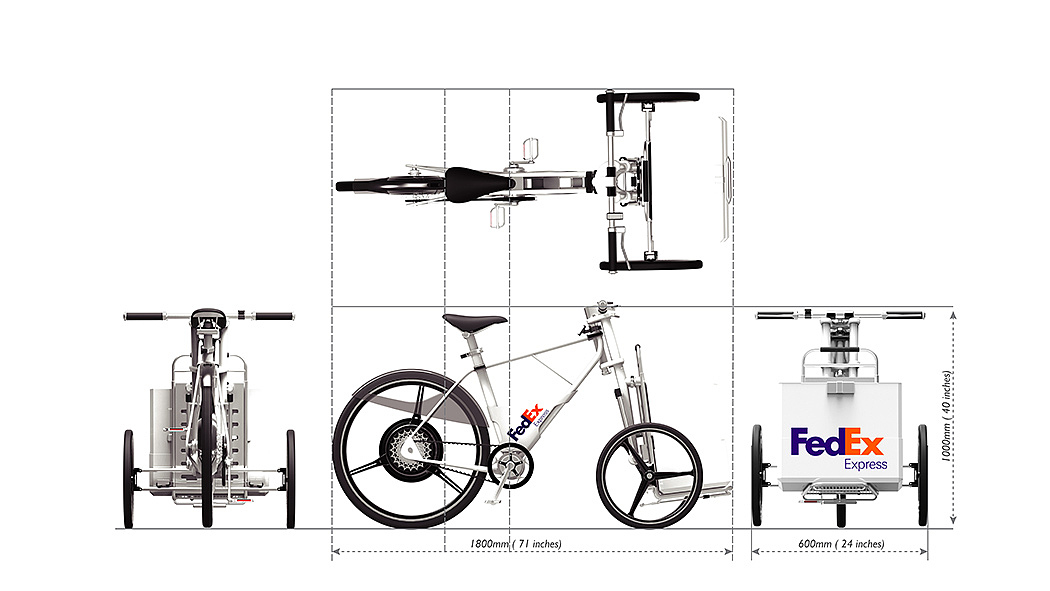 自行车，Peng Zhan，Cargob，环保，交通工具，