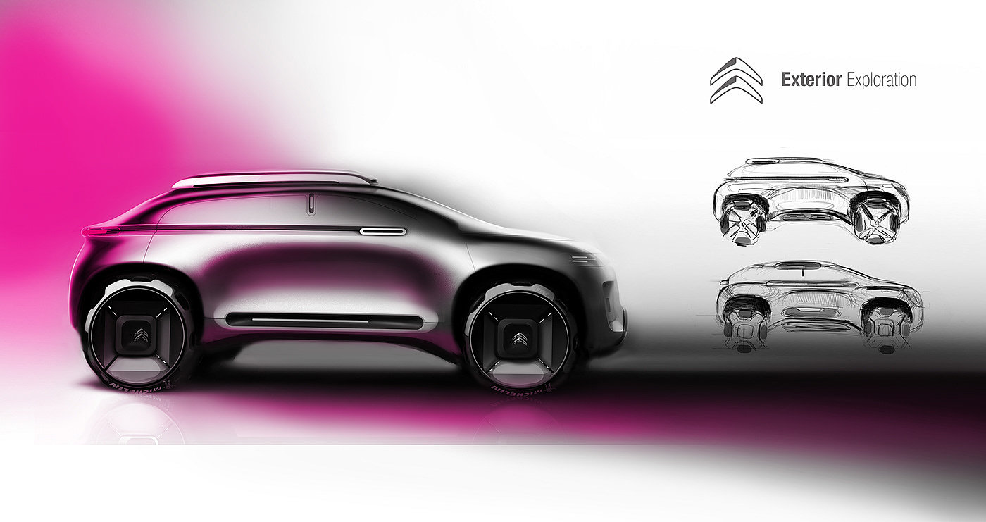 originality，concept，Citroen，CLTROEN，