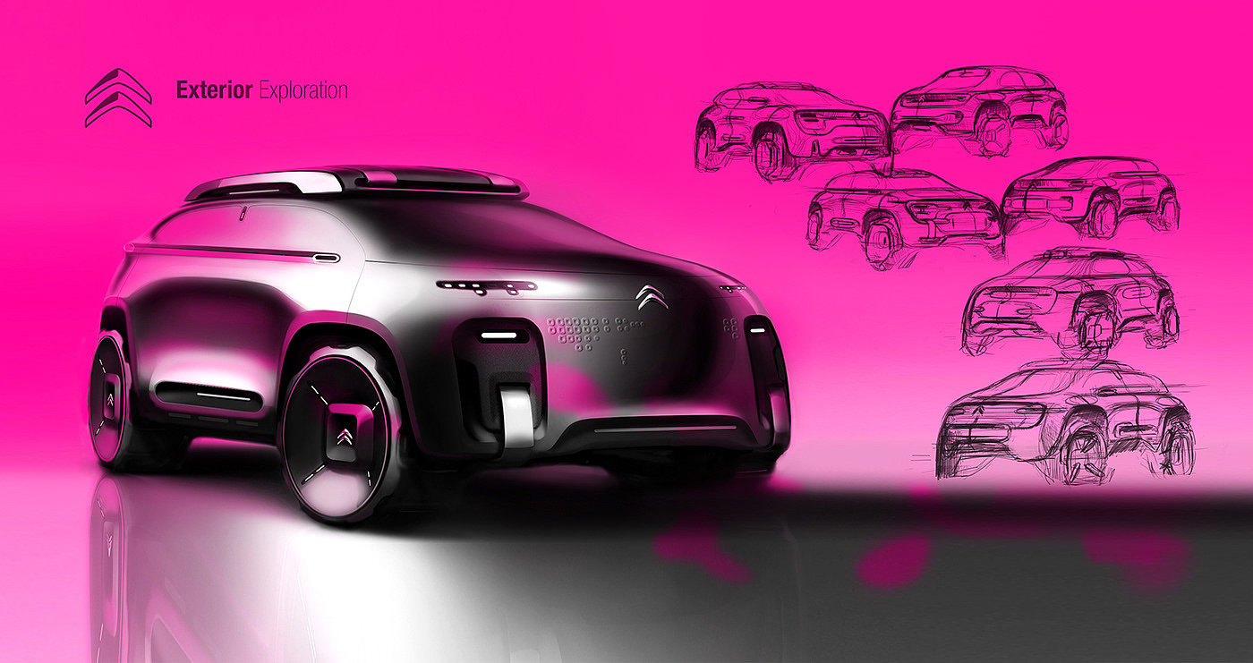 originality，concept，Citroen，CLTROEN，