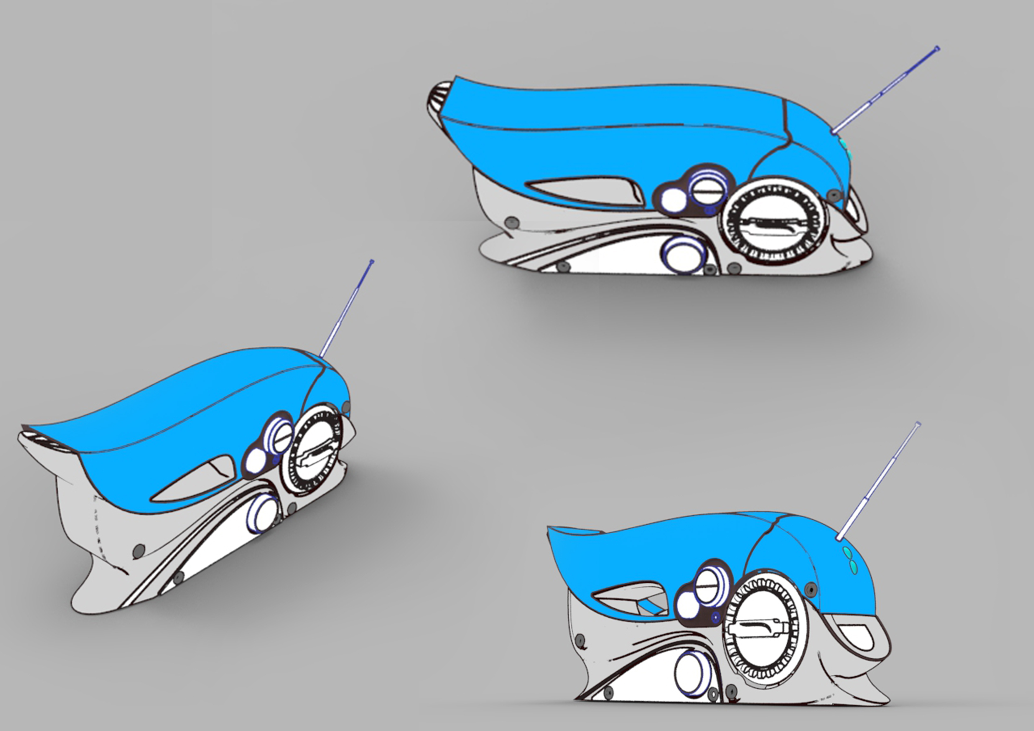 Conceptual radio modeling design，