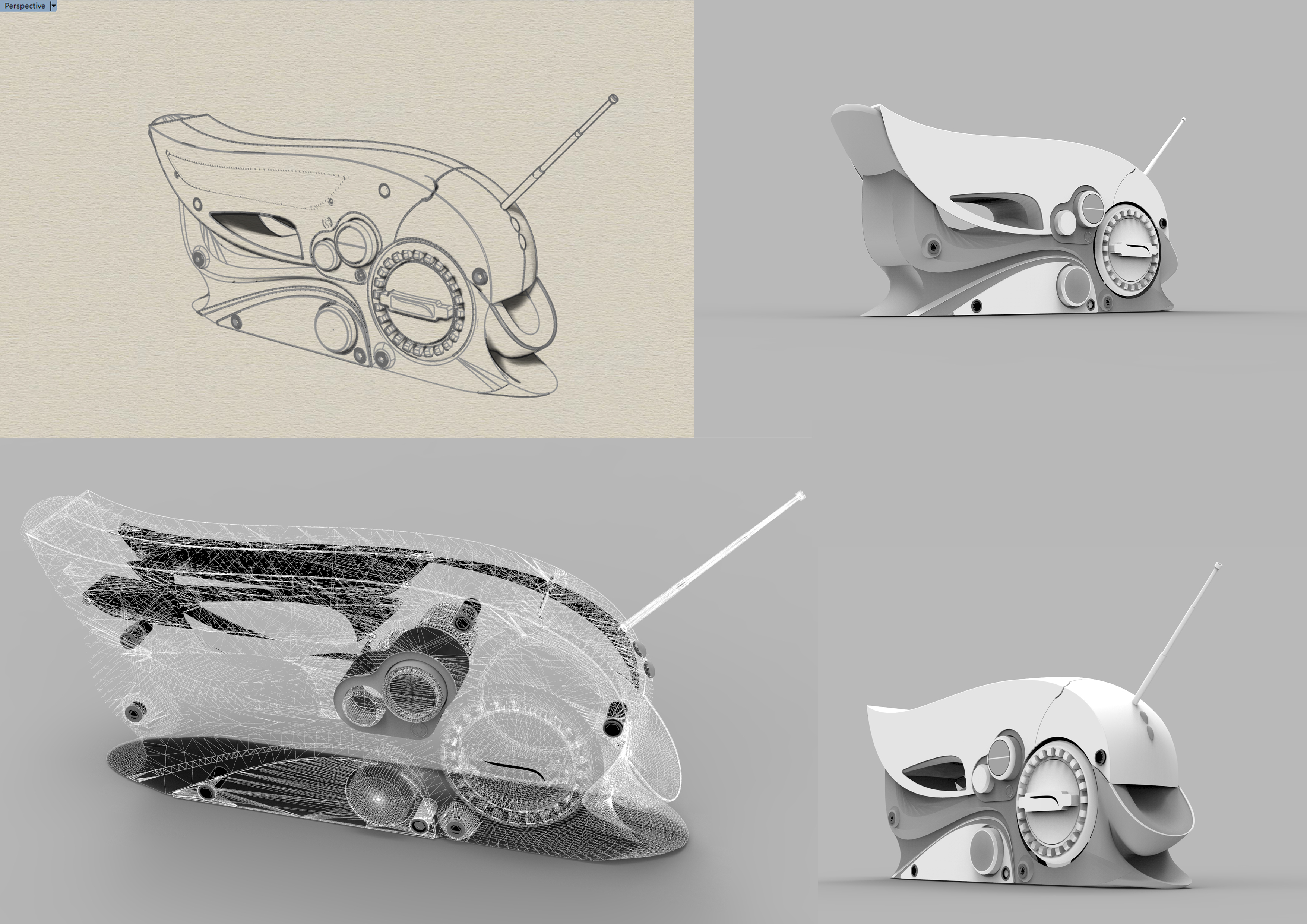 Conceptual radio modeling design，