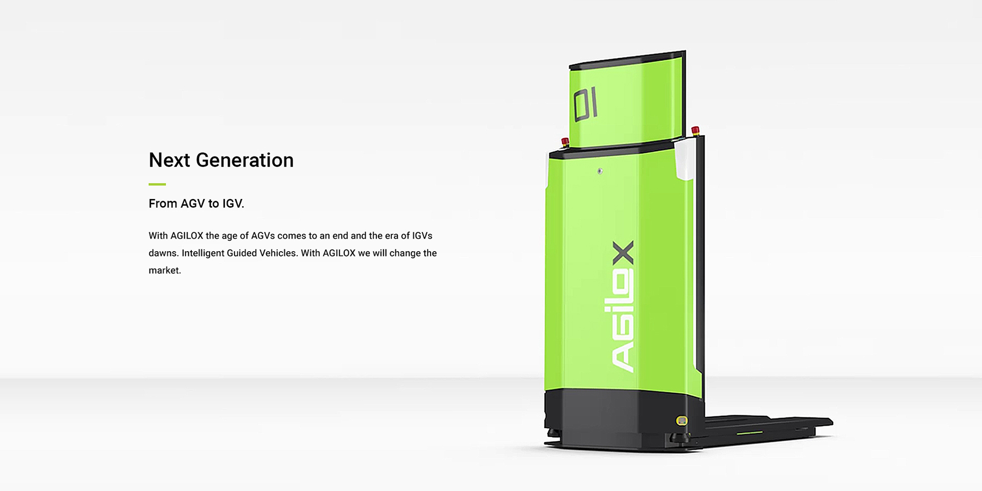 AGILOX INTEREST，fully automatic，robot，