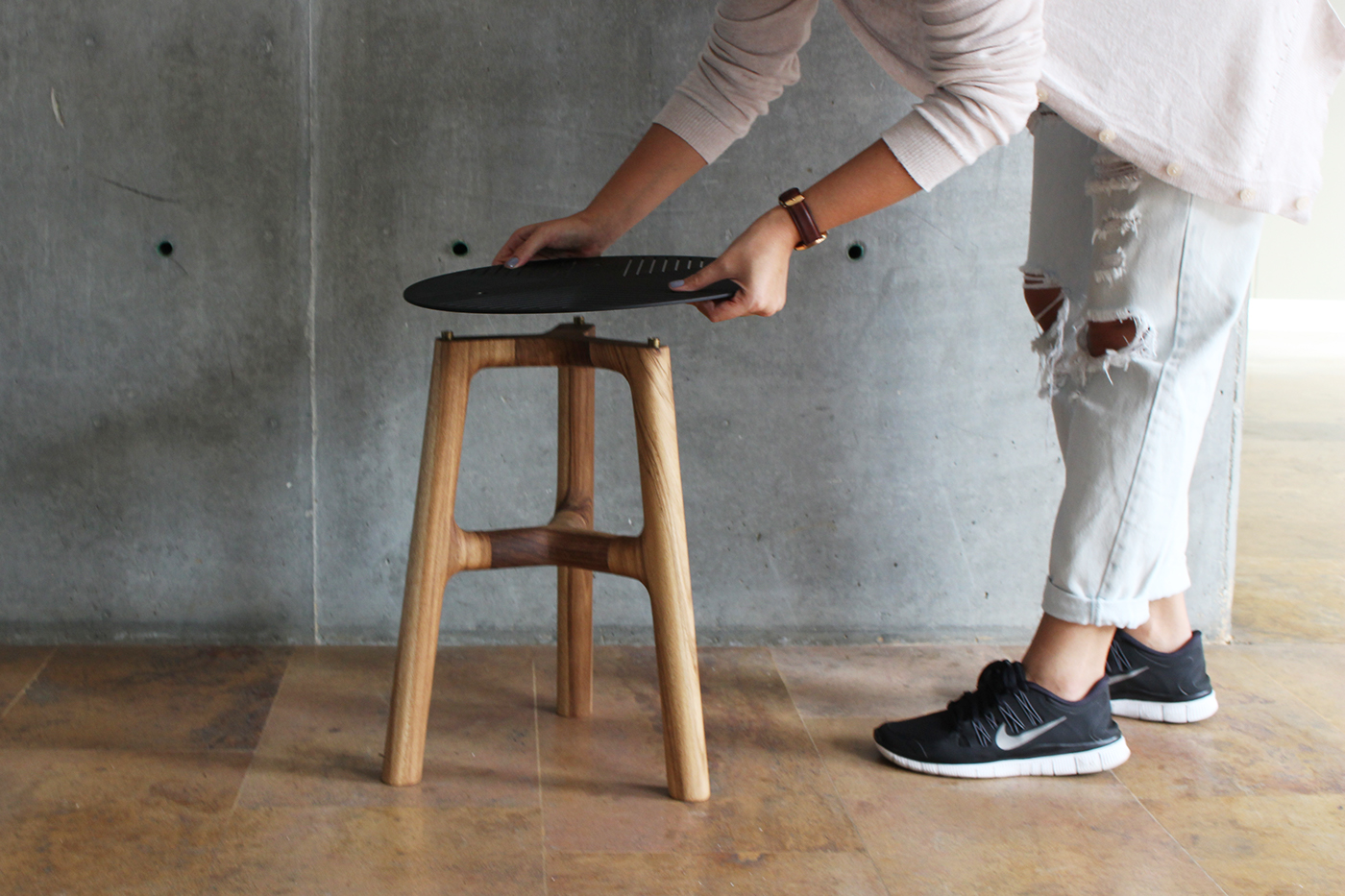 laser cutting ，furniture design ，vrokka _co，stool，