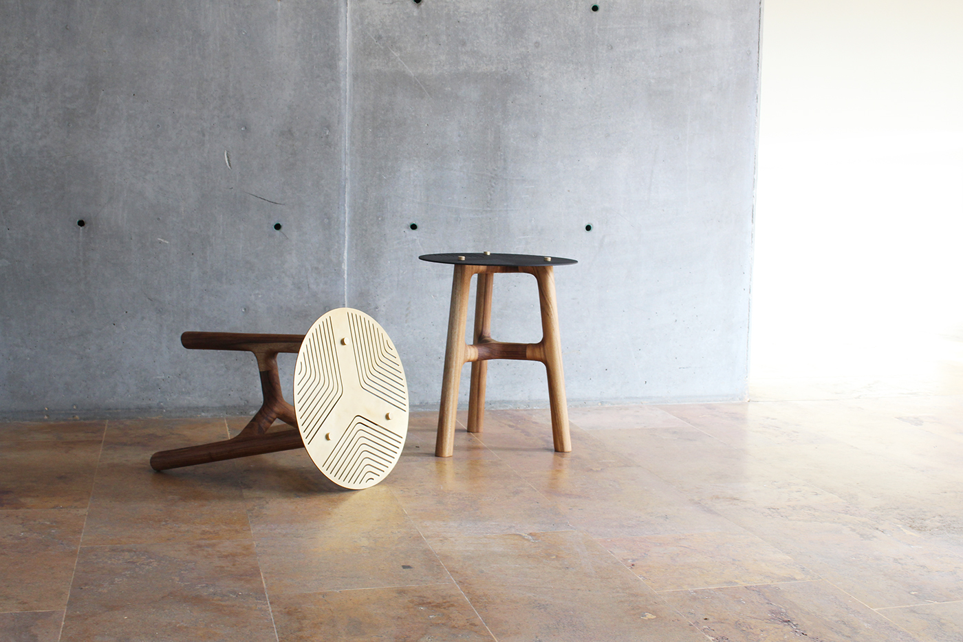 laser cutting ，furniture design ，vrokka _co，stool，