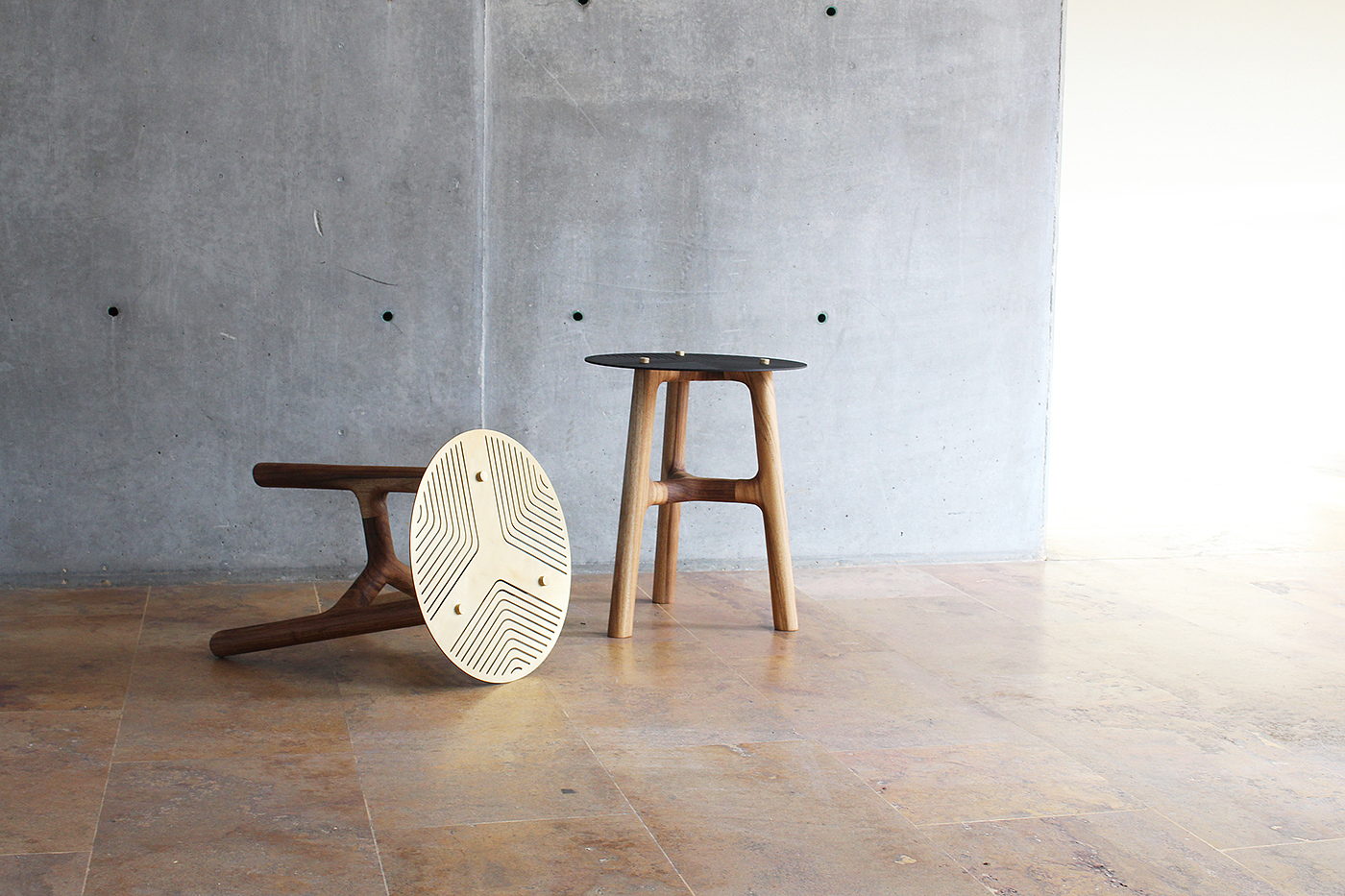 laser cutting ，furniture design ，vrokka _co，stool，