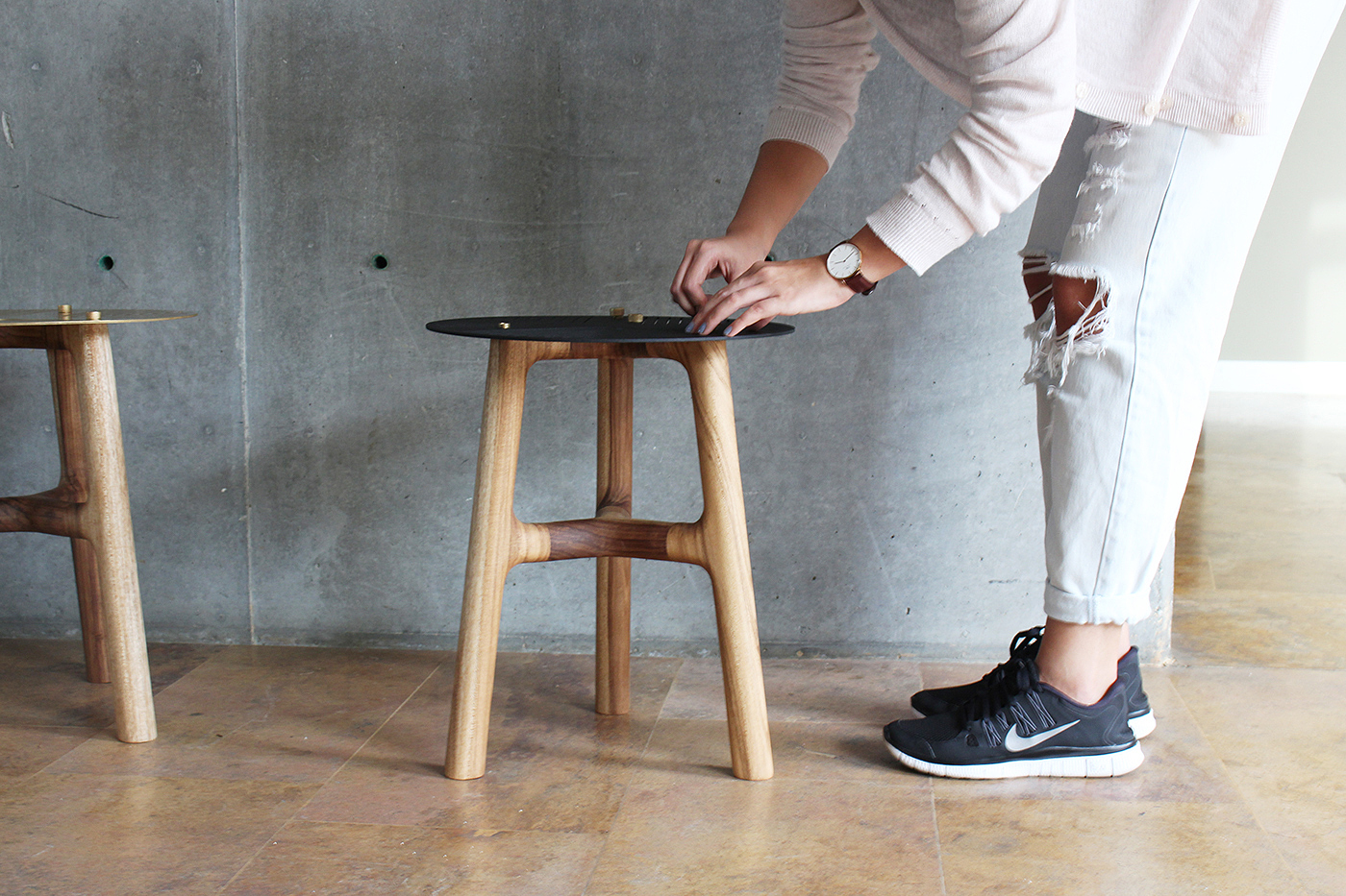laser cutting ，furniture design ，vrokka _co，stool，