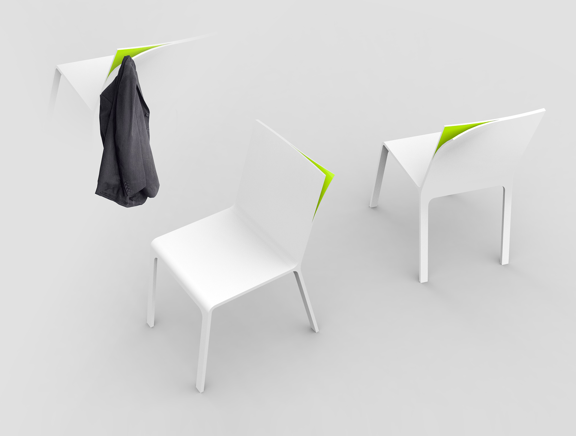 coat hanger，chair，