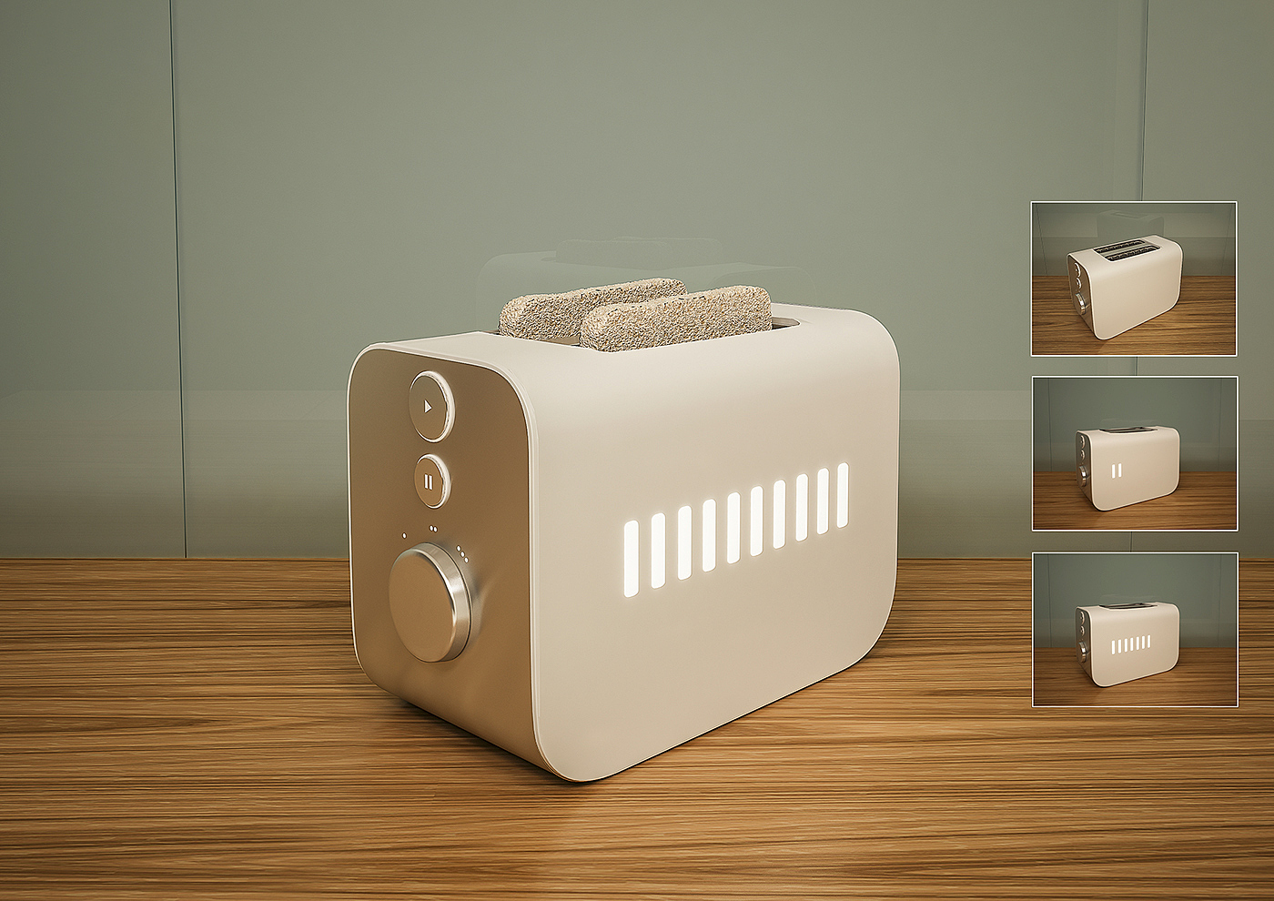 white，led，Bread machine，