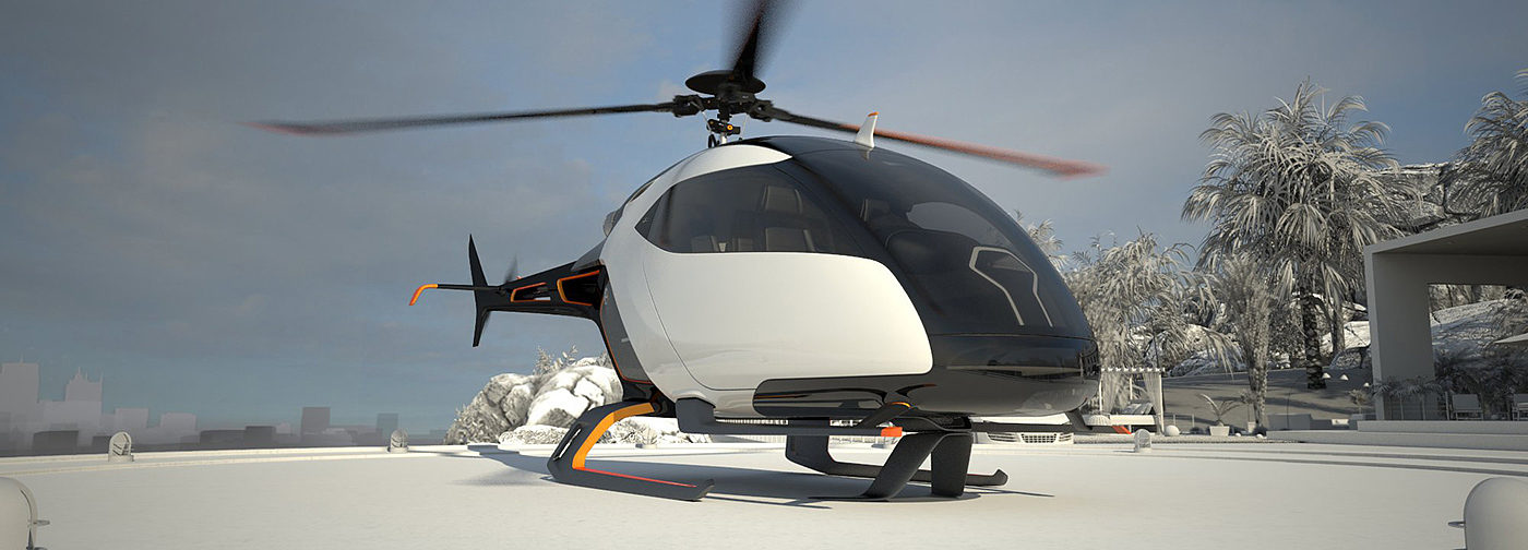 black and white，concept，helicopter，