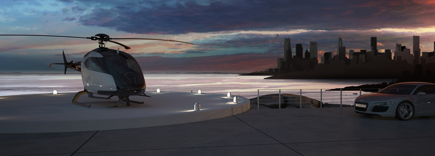 black and white，concept，helicopter，