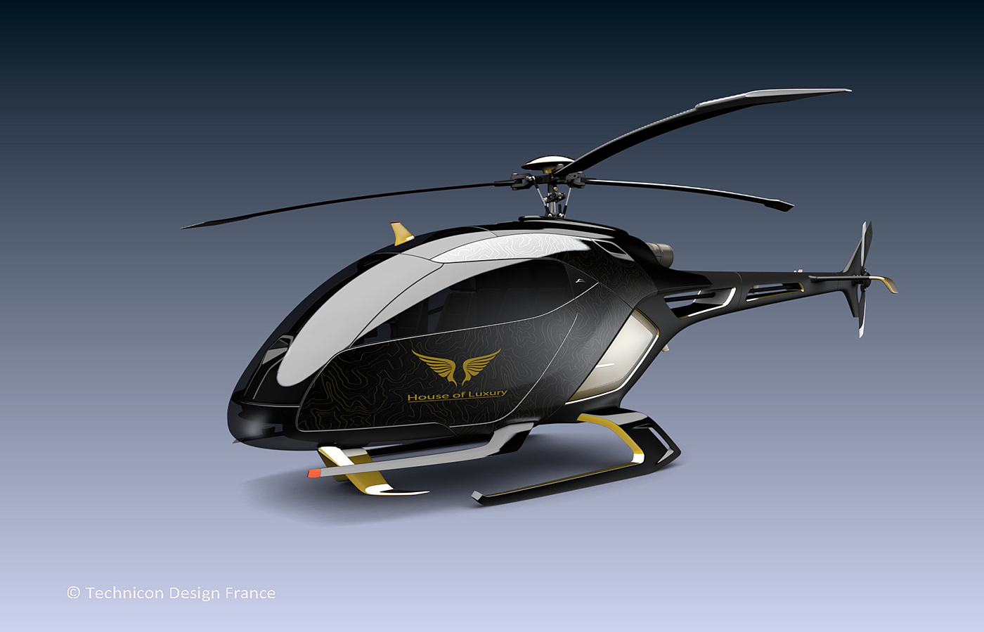 black and white，concept，helicopter，