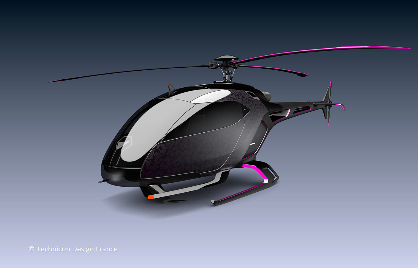 black and white，concept，helicopter，