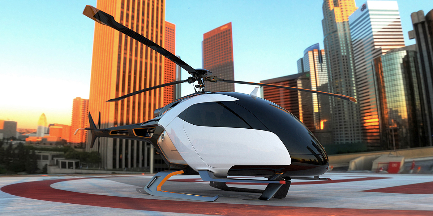 black and white，concept，helicopter，