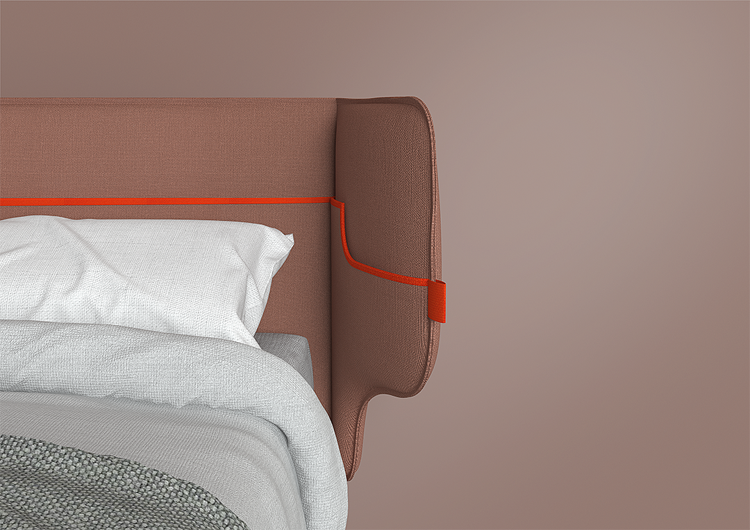 product design，CUDDLE，Bedside，furniture，