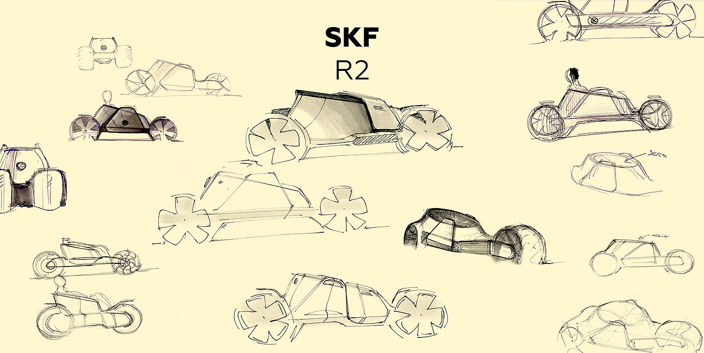 Hand drawn，outline，automobile，Sketch，