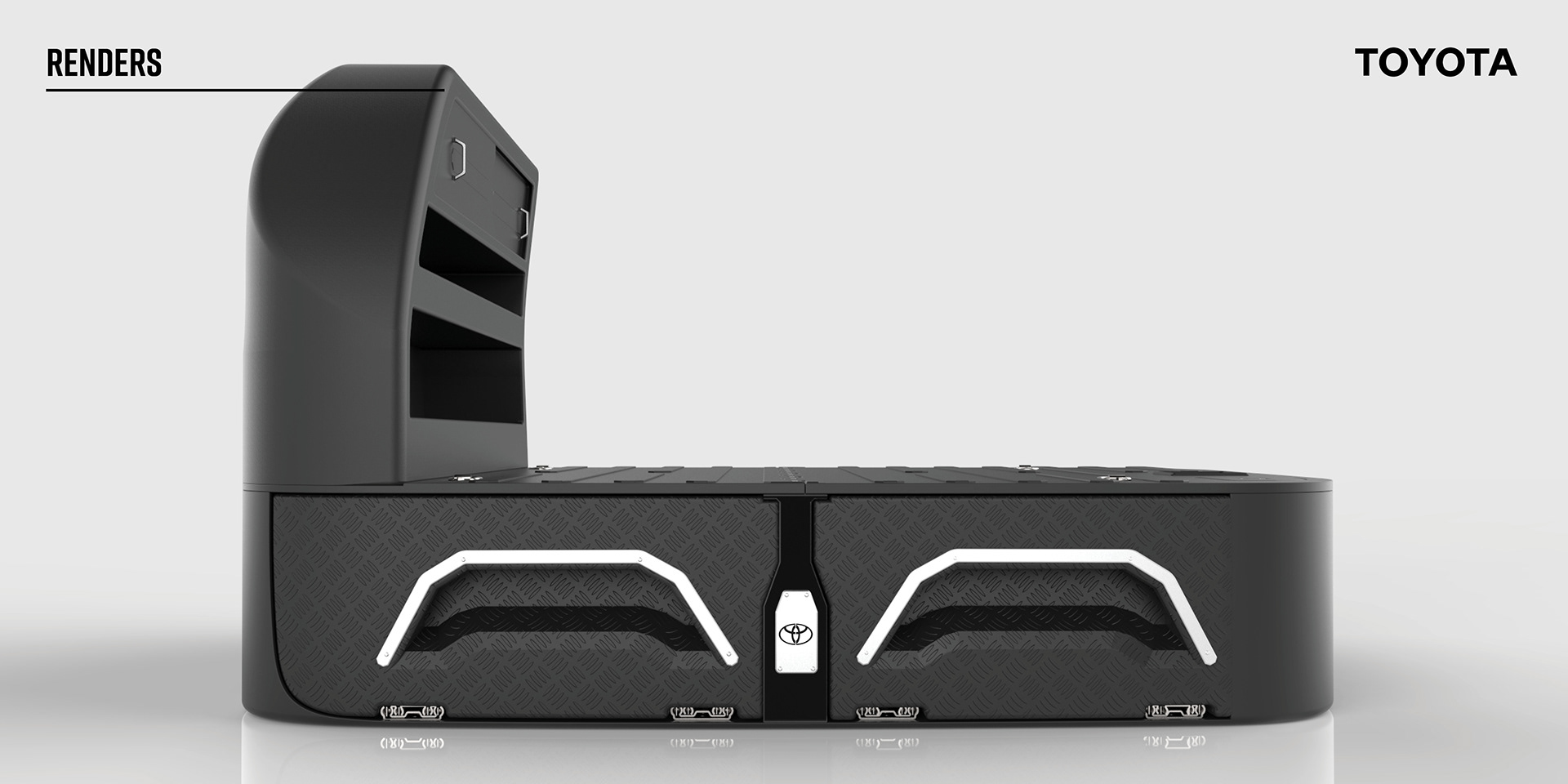 black，Internal storage box，toyota，