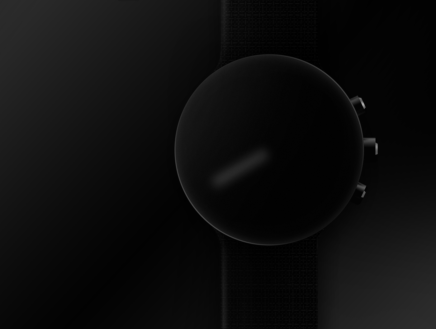 black，Frosting，RELAX WATCH，Wrist watch，