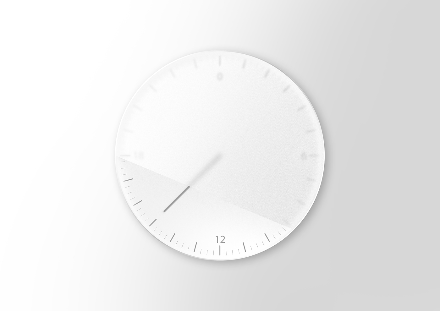 24 hour system，Frosted and transparent，RELAX CLOCK，Clock，