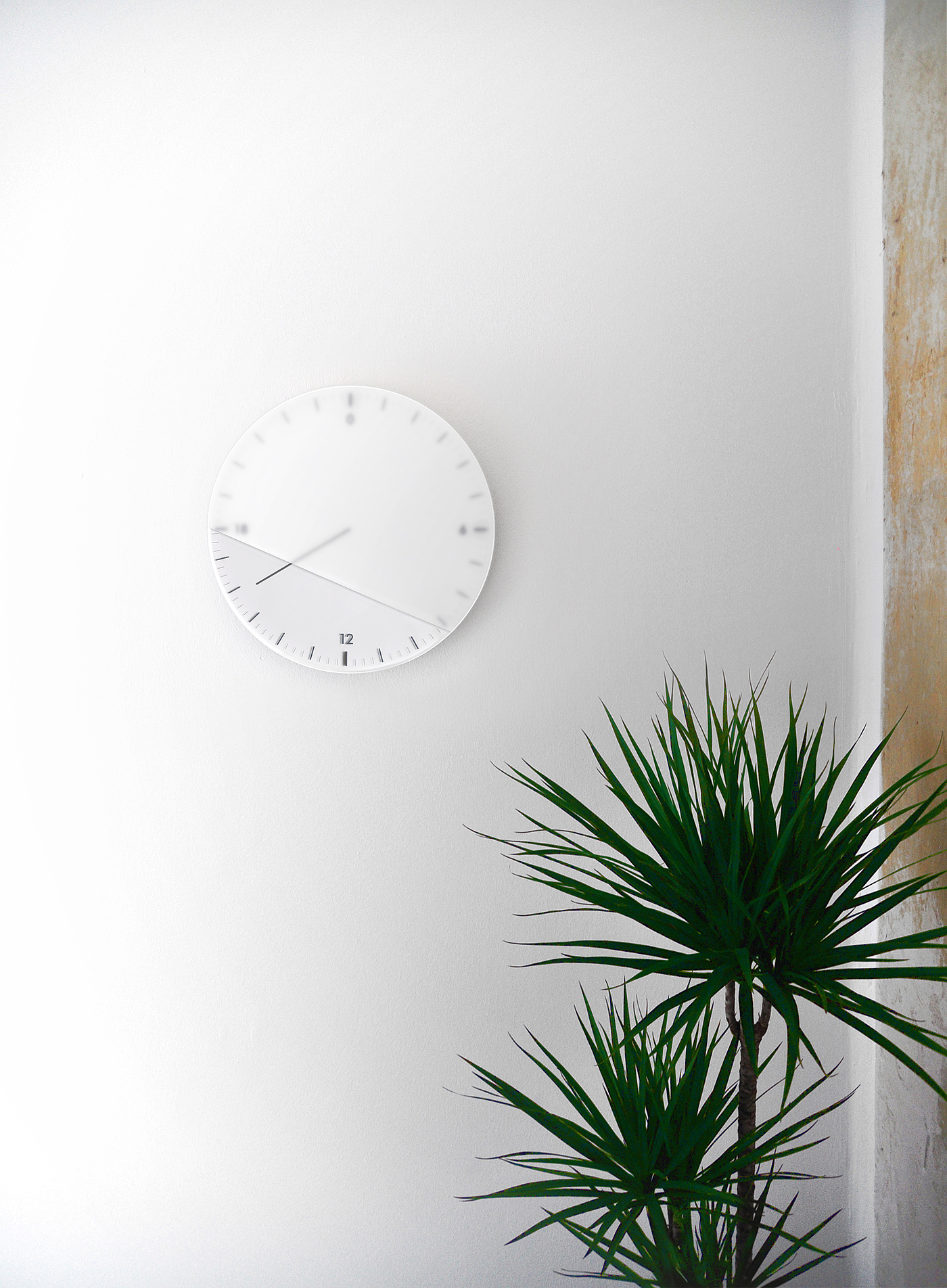 24 hour system，Frosted and transparent，RELAX CLOCK，Clock，