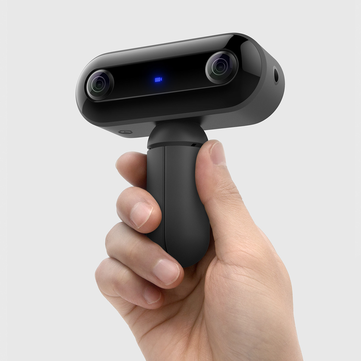 black，white，intelligence，VUO，Portable，360 camera，camera，
