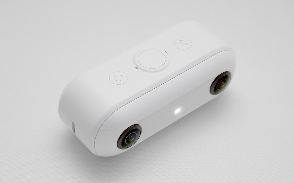 black，white，intelligence，VUO，Portable，360 camera，camera，