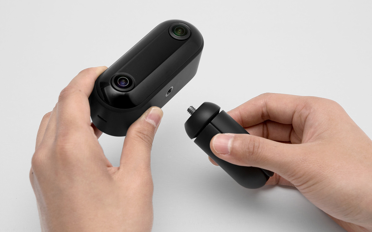 black，white，intelligence，VUO，Portable，360 camera，camera，