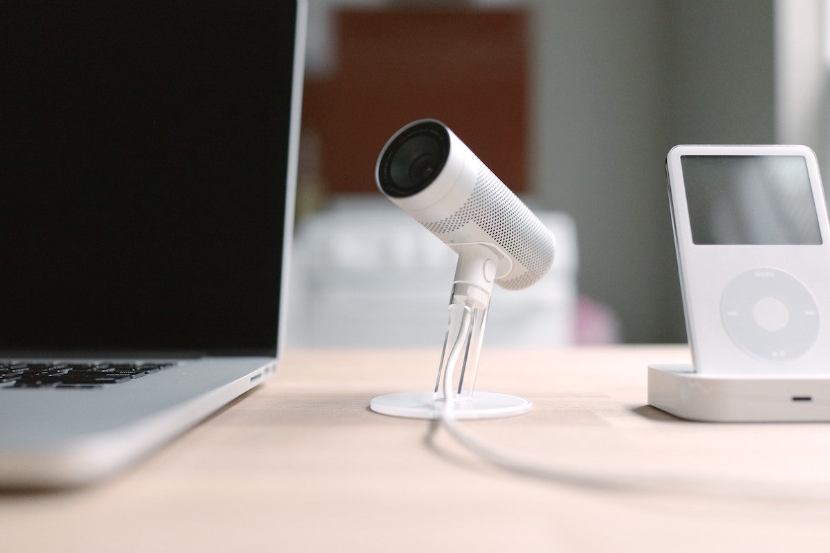 camera，silver，aluminium，apple，Apple，iView，