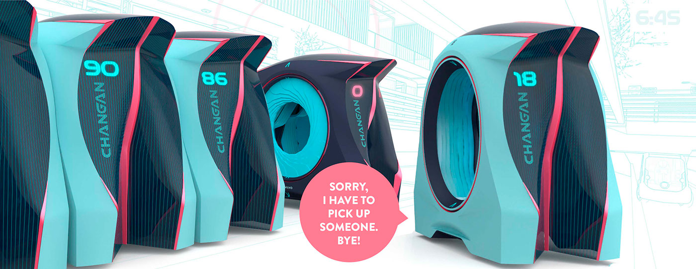 concept，future，taxi，intelligence，