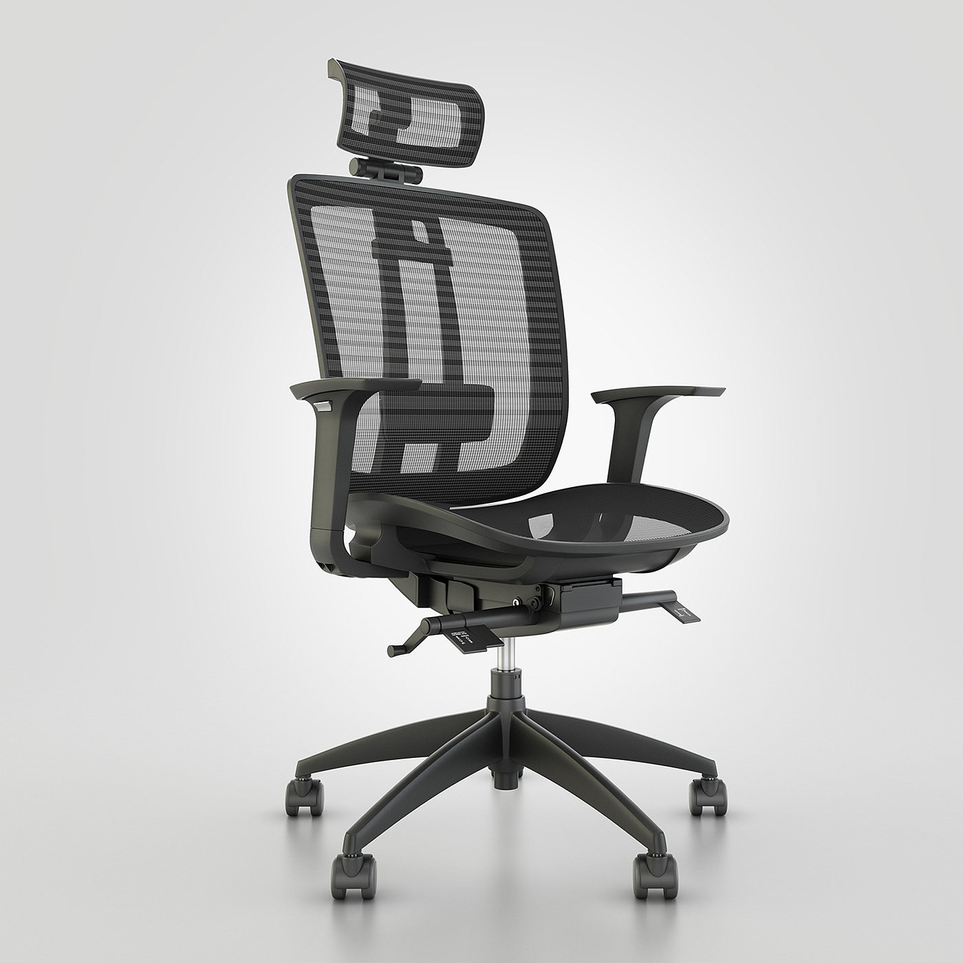 backrest，chair，chair，black，