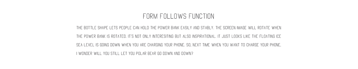 portable battery，Mobile power supply，Polar bear，white，