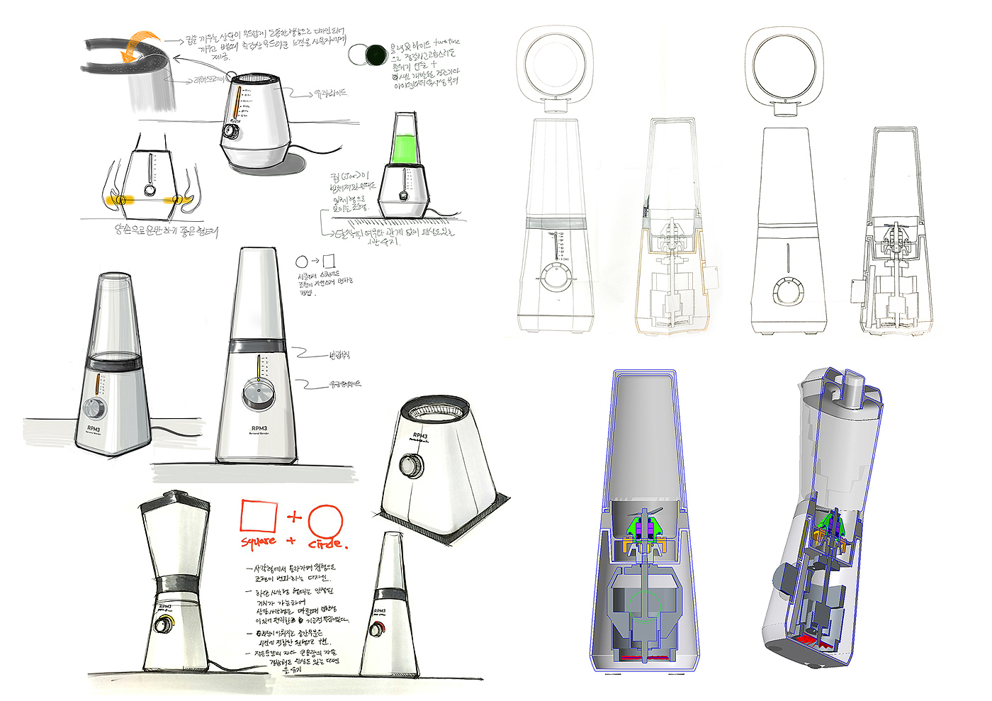 blender，RPM3，Youngwoo Lee，Household appliances，