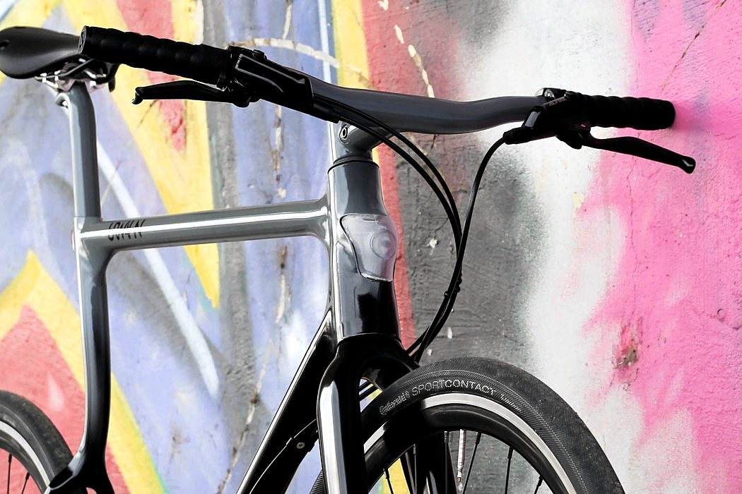 自行车，交通，黑色，简洁，Stadtfuchs，Urwahn，德国，
