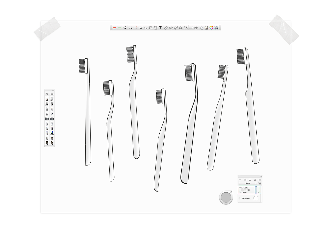 Joe Miller，HILT，toothbrush，