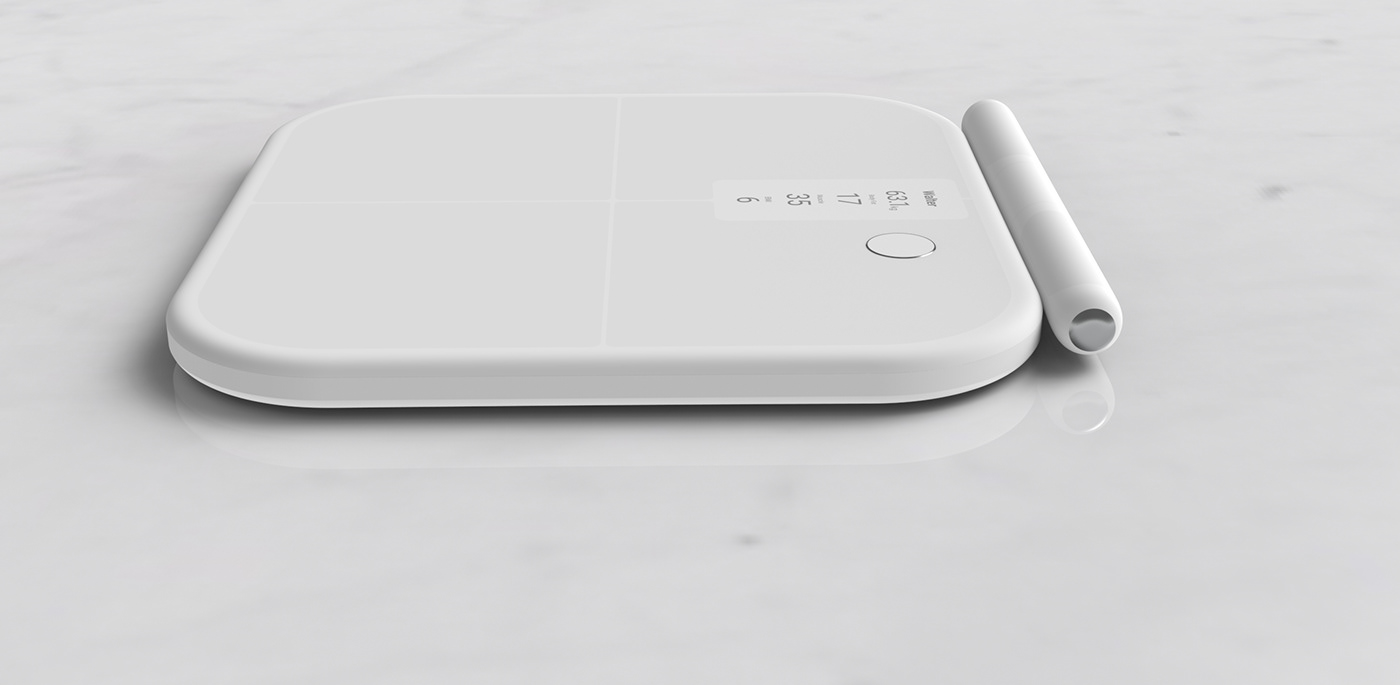 Asteroid，healthy，weighing-machine，app，intelligence，white，