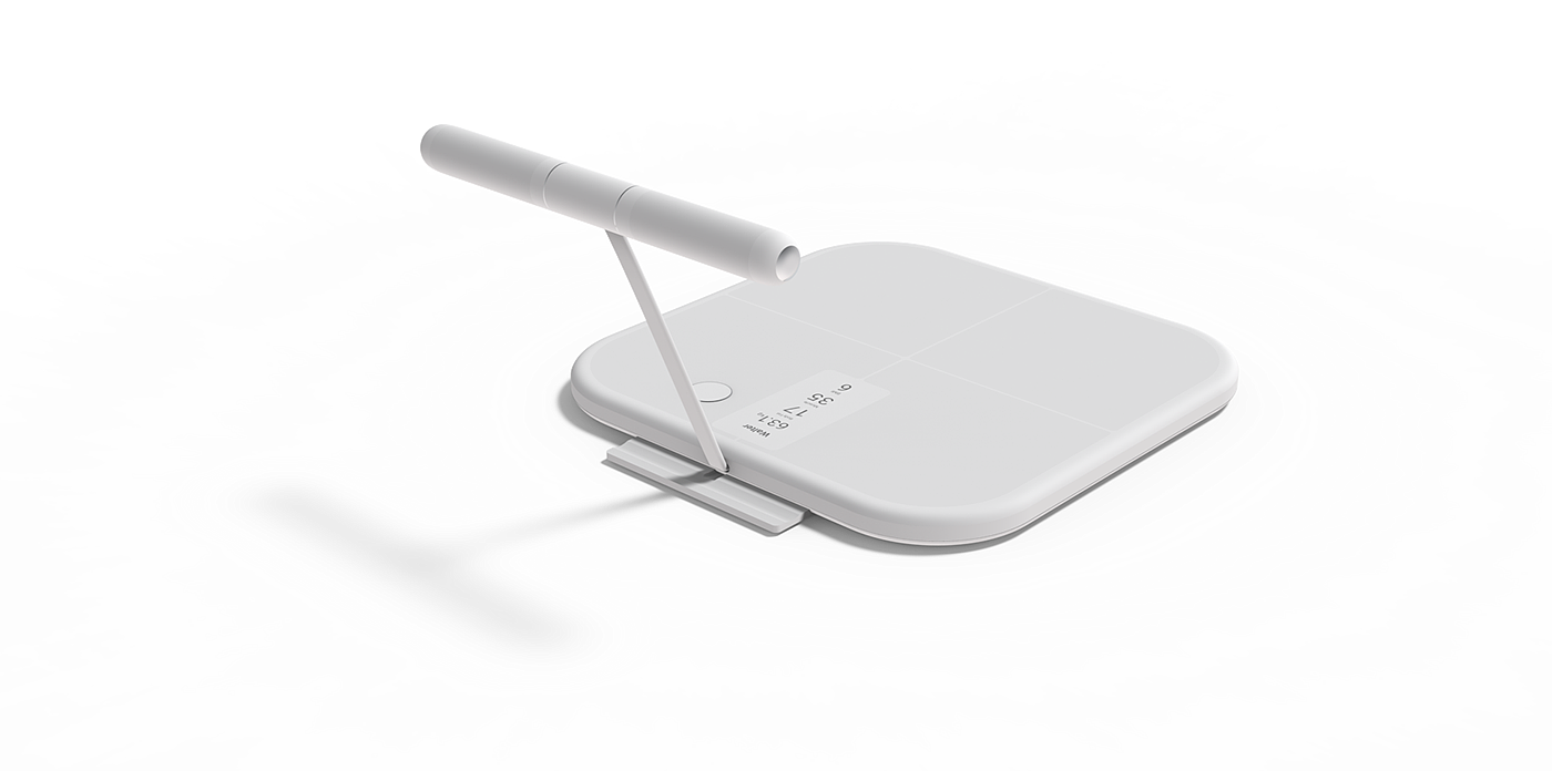 Asteroid，healthy，weighing-machine，app，intelligence，white，