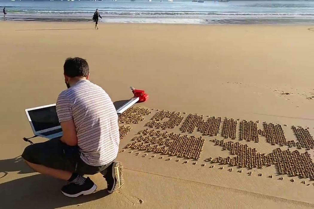 3D printing device，robot，gules，