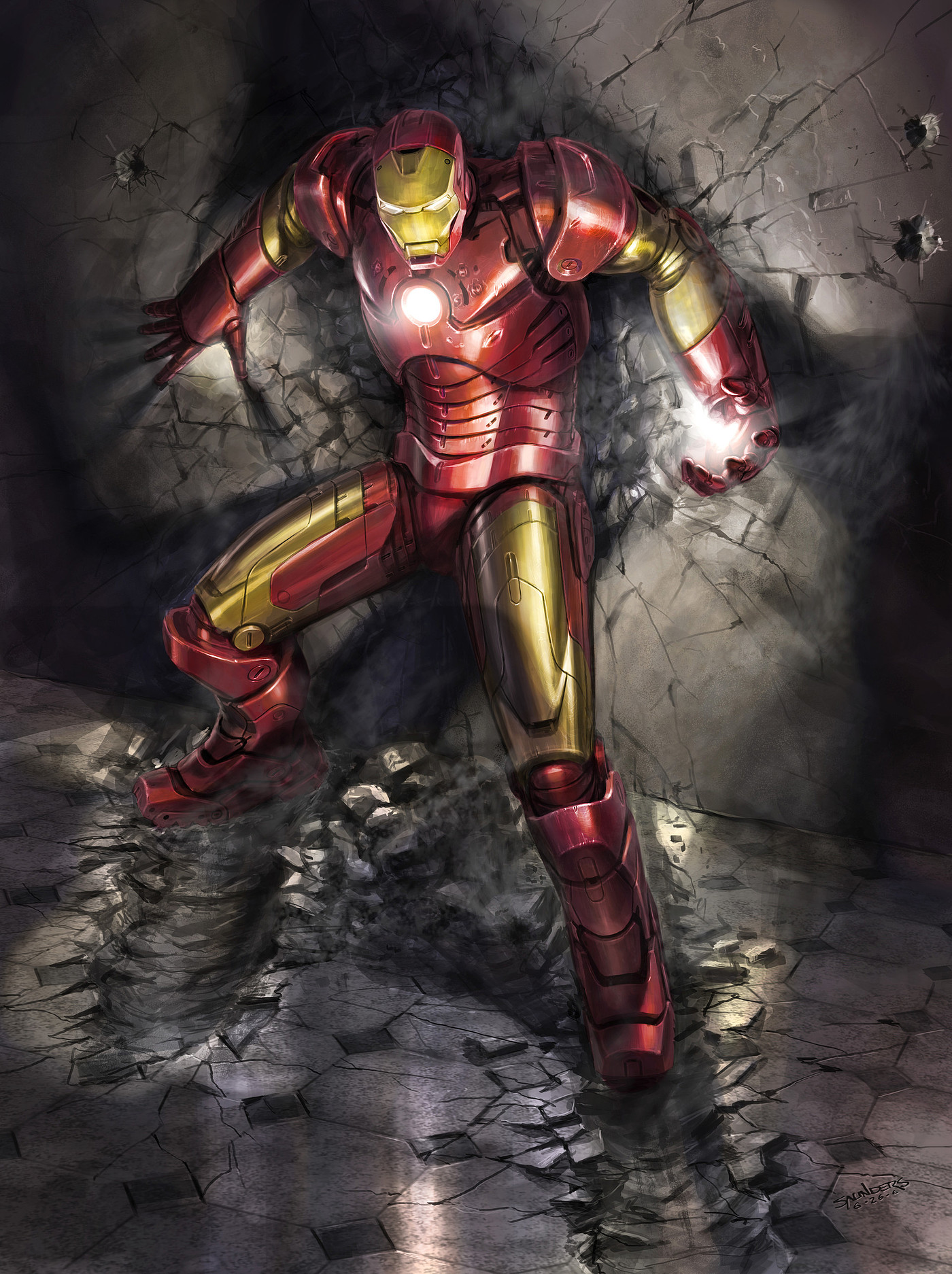 Iron Man，Avenger，Concept map，film，Stark building，